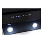 Grand Chef Gas Oven & 60cm Pro Cooker Hood (Black)