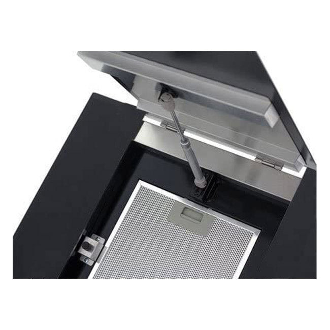 Grand Chef Gas Oven & 80cm Cooker Hood (Black)