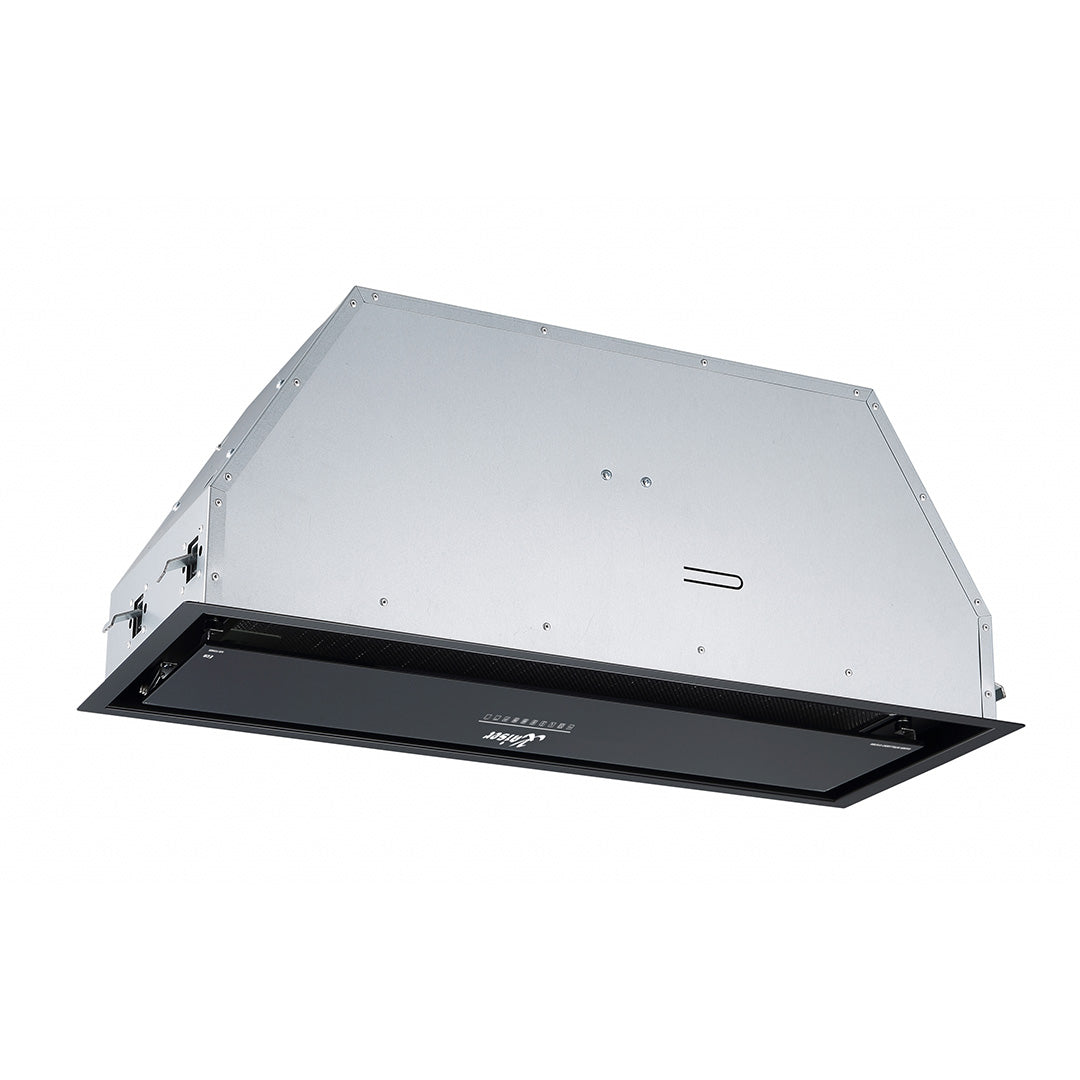 Grand Chef Built In Cooker Hood (Black Glass)