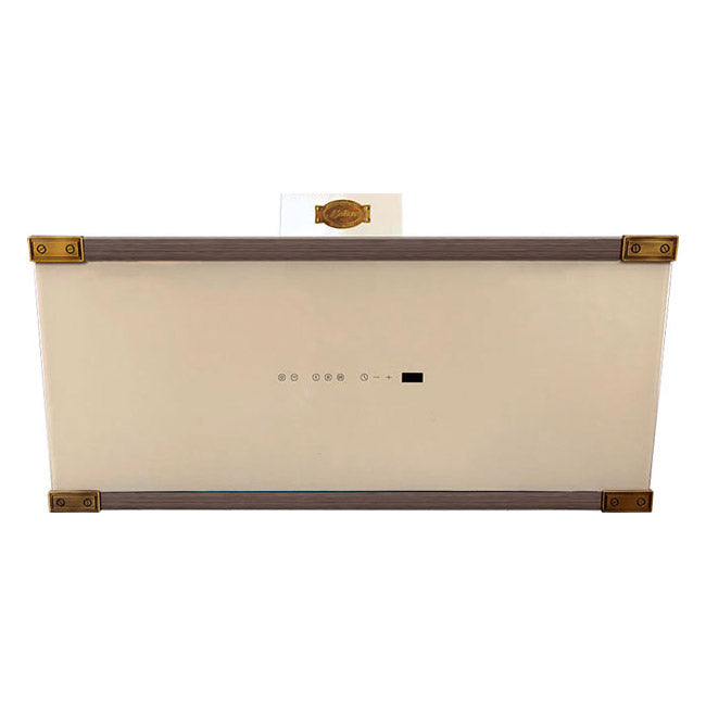 Art Deco 60cm Electric Oven, Induction Hob & Cooker Hood Bundle (Ivory)