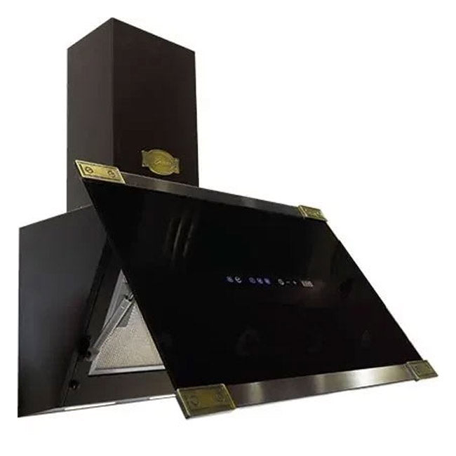 Empire Induction Hob & Art Deco Cooker Hood Bundle (Black)