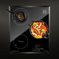 Grand Chef 45cm 3 Zone Induction Hob (Black)