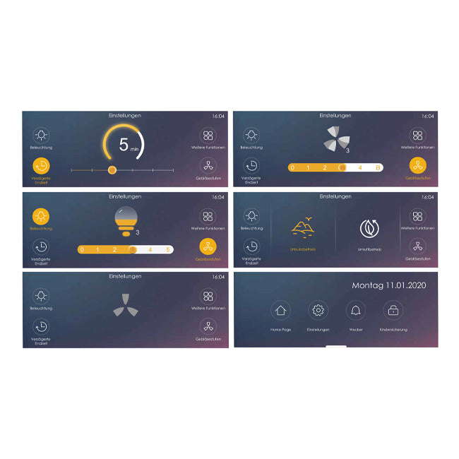 La Perle Noire Steam Oven, 59cm Induction Hob & Cooker Hood Bundle (Black Moire)