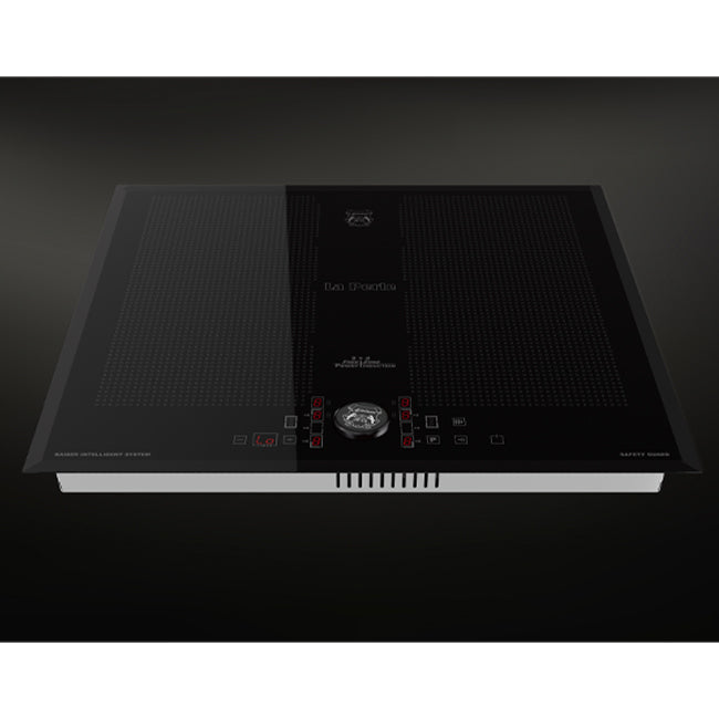 La Perle Noire 60cm Steam Oven & 58cm Induction Hob (Black Moire)
