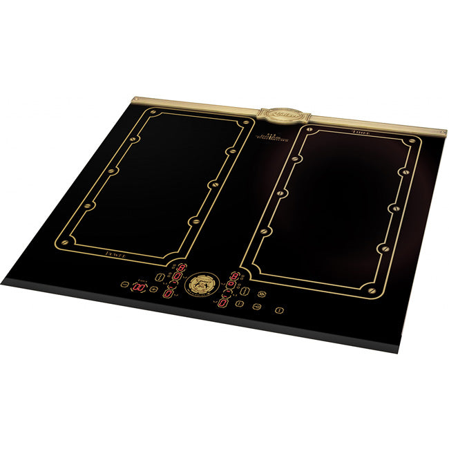 Art Deco 60cm Electric Oven & Induction Hob Bundle (Black)