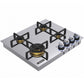 Avantgarde Pro 59cm Turbo Gas Hob (Stainless Steel)