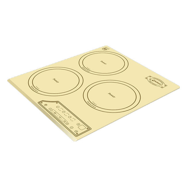 Art Deco 45cm Electric Oven & 45cm Induction Hob (Ivory)