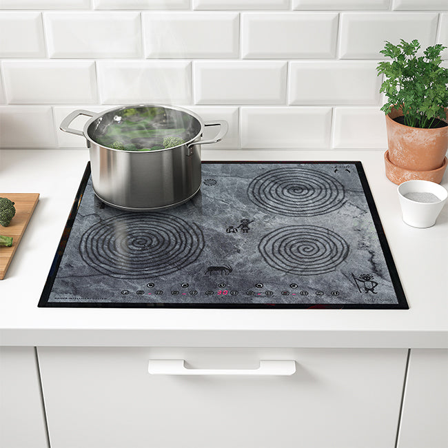 Grand Chef Cave Painting 59cm Induction Hob