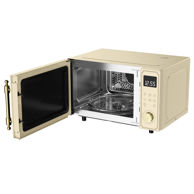 Empire 60cm Electric Oven & 900W Microwave (Ivory)