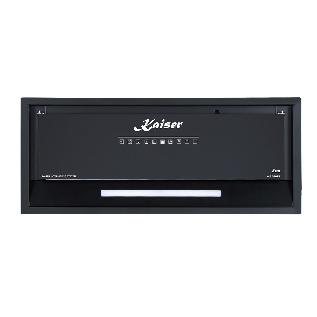 Grand Chef Built In Cooker Hood (Black Glass)