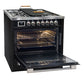 Avantgarde Pro Dual Fuel Range Cooker & 90cm Hood Bundle (Black)