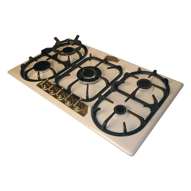 Empire Gas Oven & 5 Burner Gas Hob Bundle Ivory