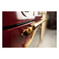 Empire 60cm Electric Oven & 900W Microwave (Bordeaux Red)