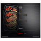 La Perle Noire Steam Oven, 59cm Induction Hob & Cooker Hood Bundle (Black Moire)