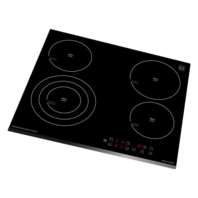 Avantgarde Pro 60cm Electric Oven & Grand Chef 59cm Ceramic Hob (Black)