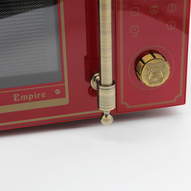 Empire 900W Microwave, Coffee Machine & Toaster Bundle (Red)