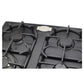 Empire 60cm Gas Hob (Black Silver)