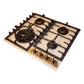 Empire Gas Oven & 4 Burner Gas Hob Bundle (Ivory)