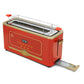 Empire Vintage Electric Toaster (Bordeaux Red)