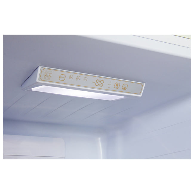 Empire Slim 60cm Fridge Freezer (Ivory)