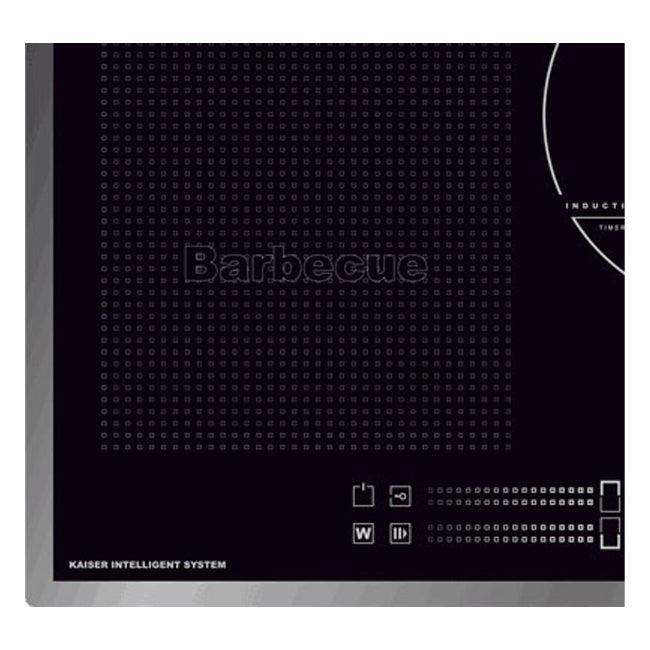 La Perle Noire Electric Oven, 77cm Induction Hob & Cooker Hood Bundle (Black Moire)