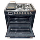 Avantgarde Pro Dual Fuel Range Cooker & 90cm Hood Bundle (Black)