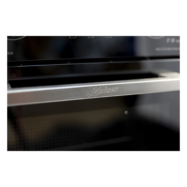 Grand Chef 45cm Electric Oven & 45cm Gas Hob (Black)