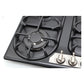 Empire 60cm Gas Hob (Black Silver)