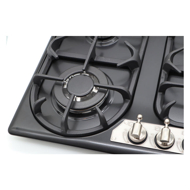 Empire 60cm Gas Hob (Black Silver)