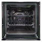 Art Deco 45cm Electric Oven & 45cm Induction Hob (Black)