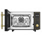 Empire 60cm Electric Oven & 900W Microwave (Black)
