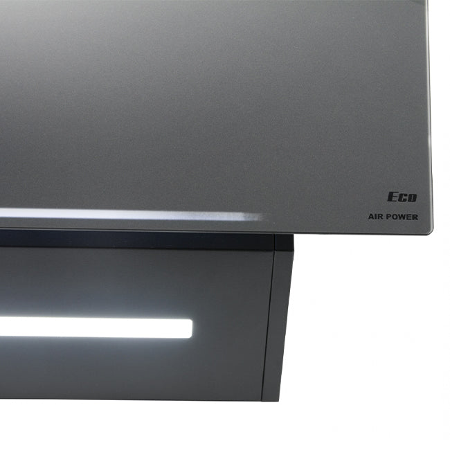 La Perle Noire 60cm Cooker Hood (Graphite Grey)