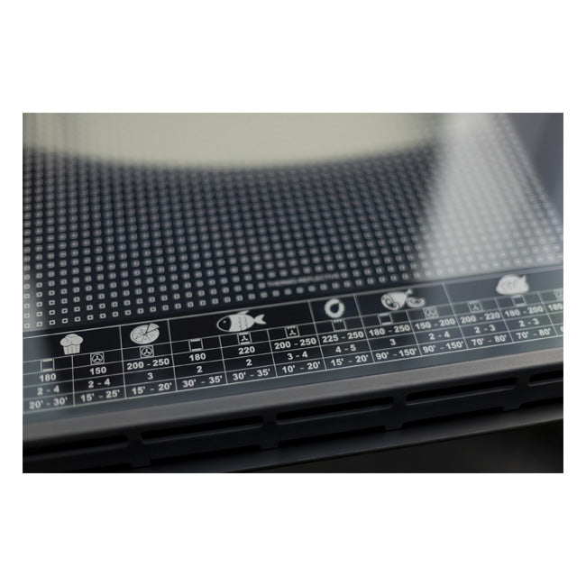 Grand Chef 45cm Electric Oven & 45cm Gas Hob (Black)