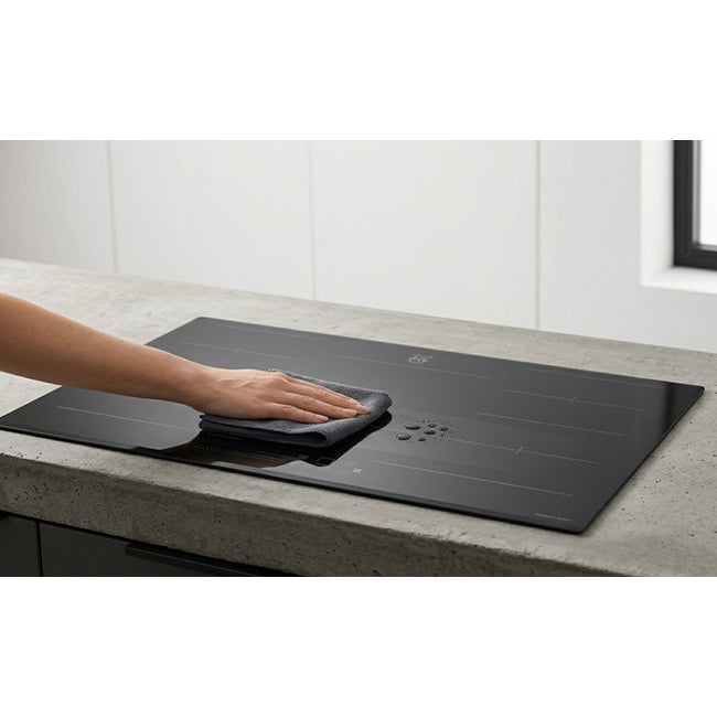 La Perle Noire 90cm Induction Hob (Black Moire)