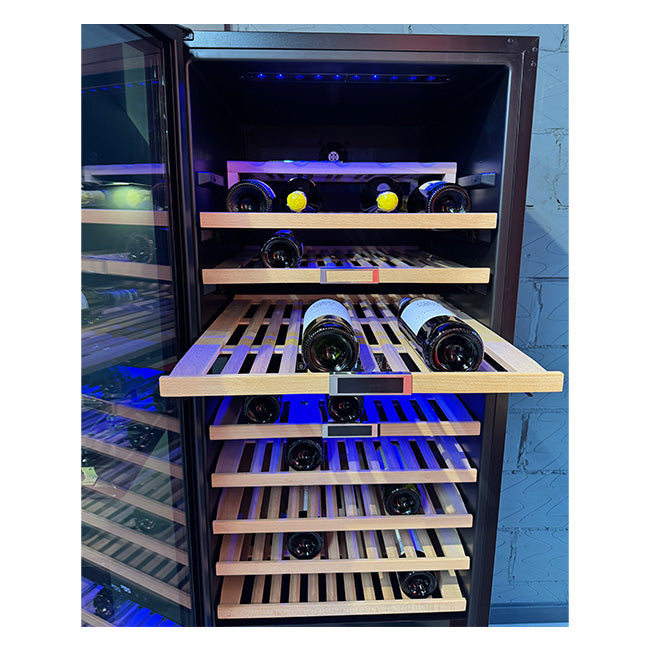 Art Deco 3 Zone Wine Cooler