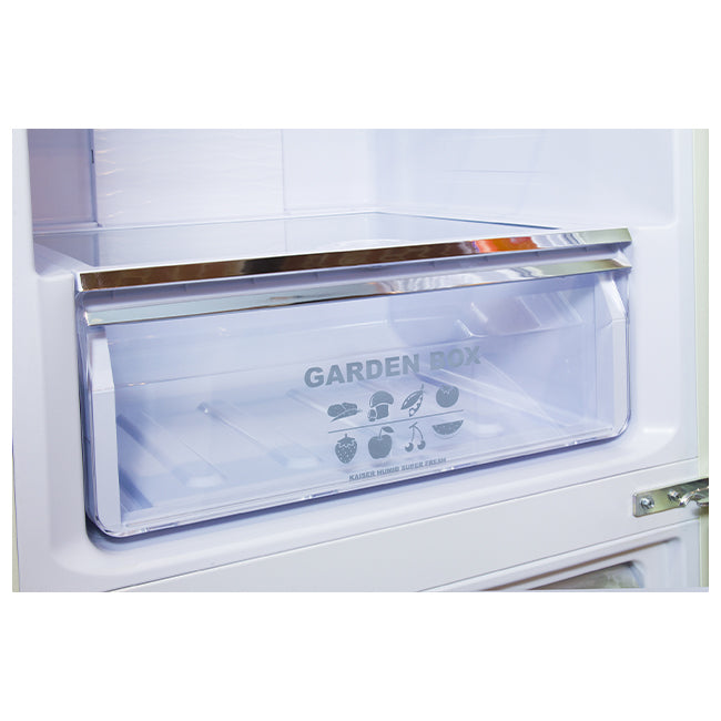 Empire Slim 60cm Fridge Freezer (Black)