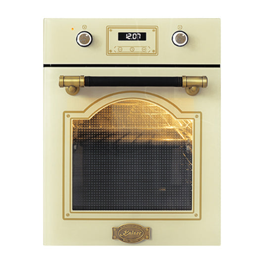 Art Deco Narrow 45cm Electric Oven (Ivory)