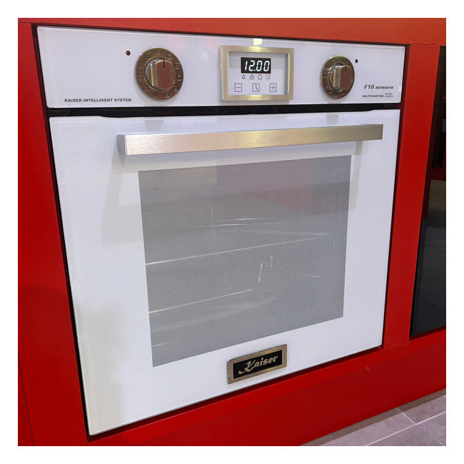 Grand Chef Gas Oven & 80cm Cooker Hood (White)