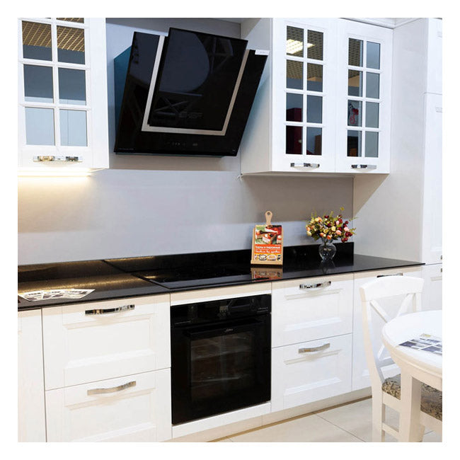 Grand Chef Electric Oven & 4 Burner Gas Hob Bundle (Black)