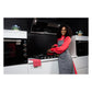 La Perle Noire Steam Oven, 58cm Induction Hob & Cooker Hood Bundle (Black Moire)