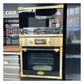Art Deco 60cm Electric Oven, Induction Hob & Cooker Hood Bundle (Black)