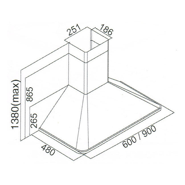 Empire 60cm Induction Hob & Cooker Hood Bundle (Ivory)
