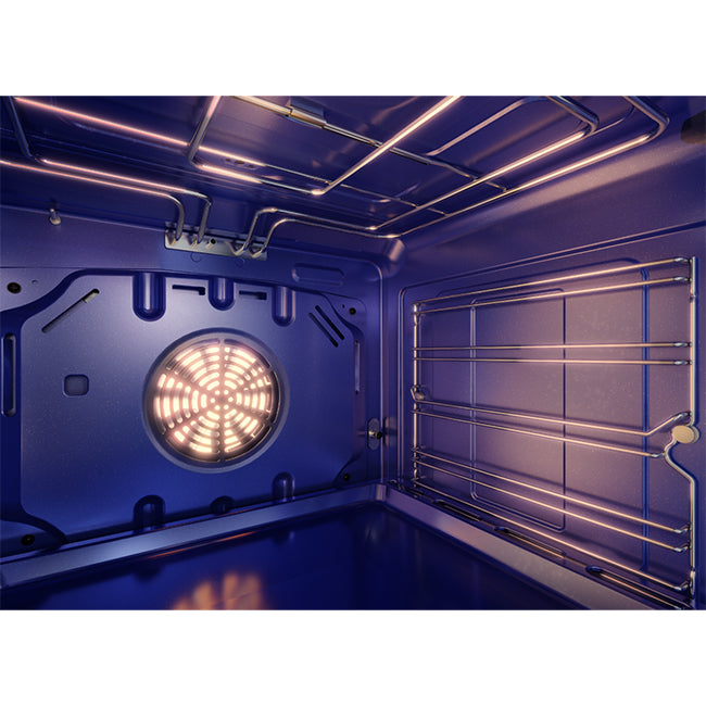 Avantgarde Pro 60cm Electric Oven & Grand Chef 59cm Ceramic Hob (White)