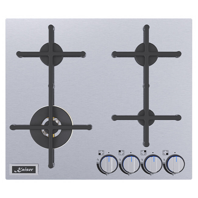 Avantgarde Pro 59cm Turbo Gas Hob (Stainless Steel)