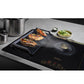 Art Deco 60cm Electric Oven & Downdraft Induction Hob Bundle (Black)
