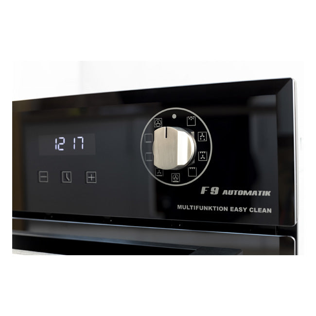 Grand Chef 45cm Electric Oven & 60cm Cooker Hood (Black)