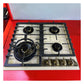 Empire Gas Oven & 4 Burner Gas Hob Bundle (Ivory)