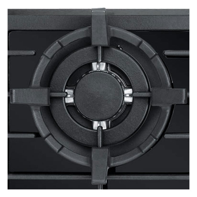 Grand Chef Gas Oven & 4 Burner Gas Hob Black Bundle