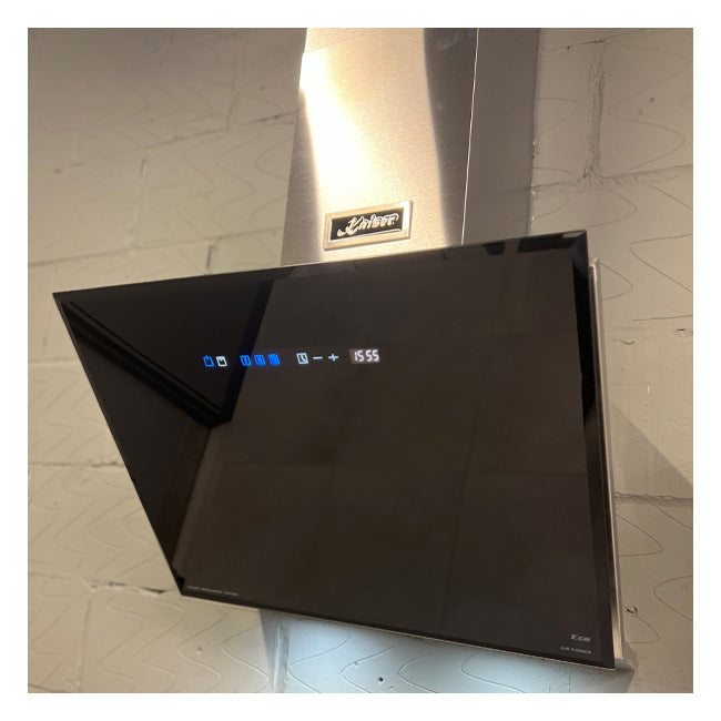 Grand Chef Gas Oven & 60cm Pro Chimney Cooker Hood (Black)