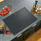 La Perle Noire 90cm Induction Hob (Black Moire)